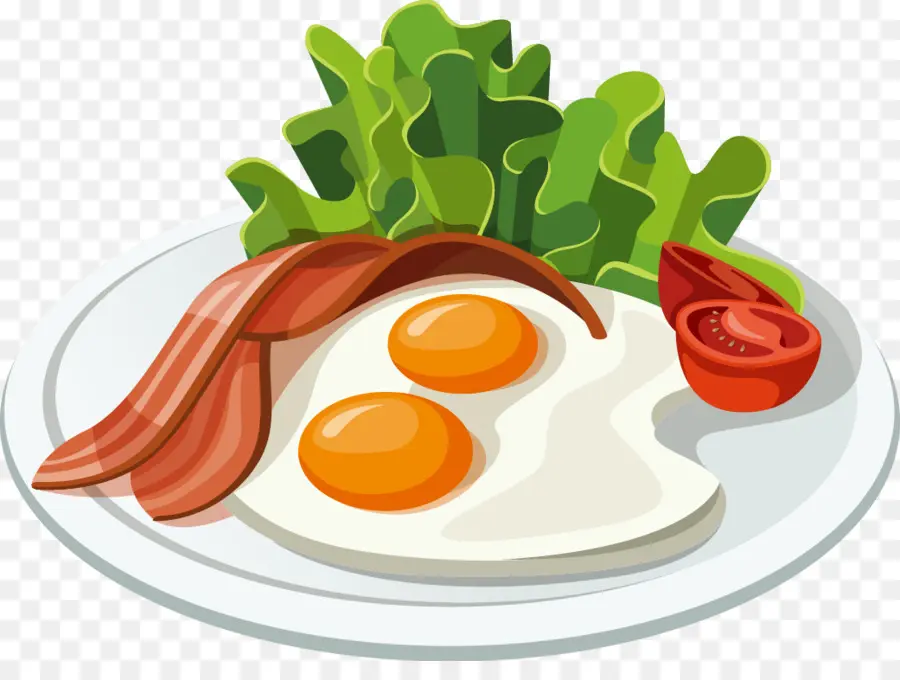 Bacon Et œufs，Petit Déjeuner PNG