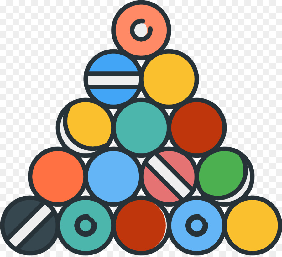 Boules Colorées，Billard PNG