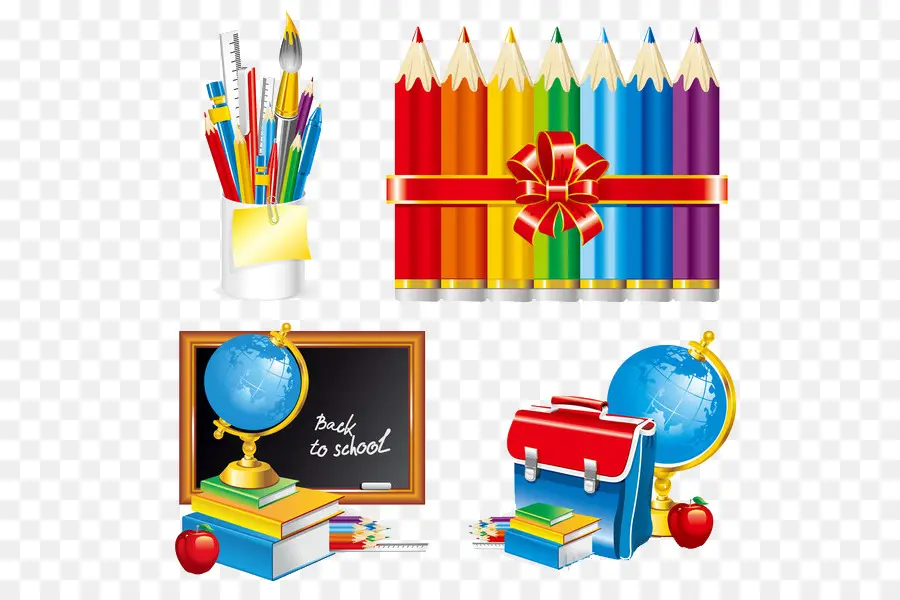 Fournitures Scolaires，Crayons PNG