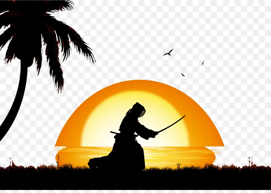 Silhouette，Kendo PNG