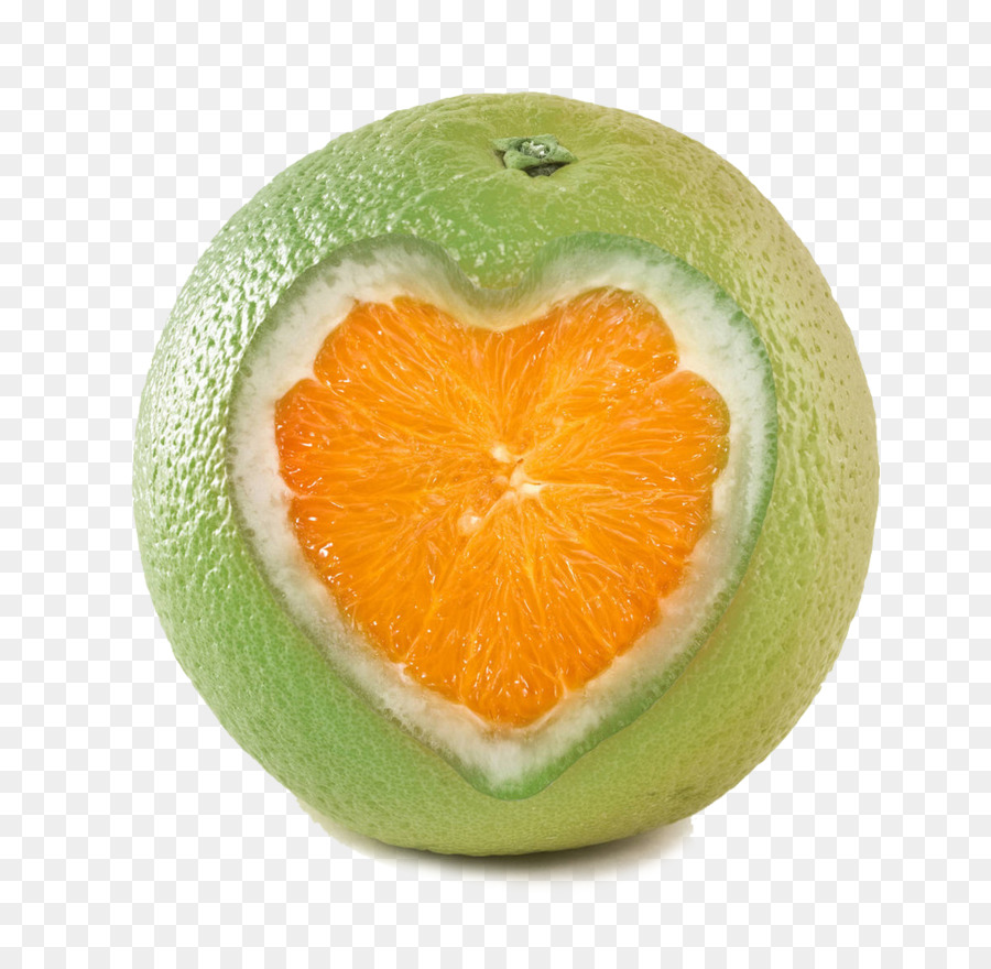 Coeur Orange，Orange PNG