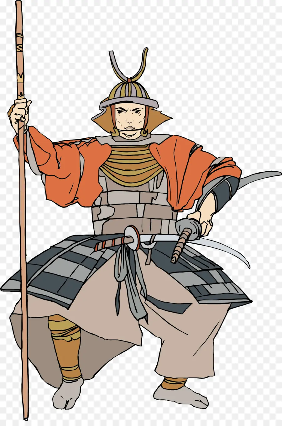 Samouraï，Guerrier PNG