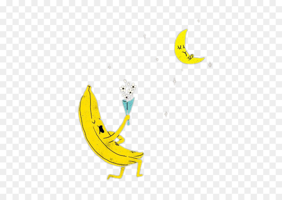 Banane，Lune PNG