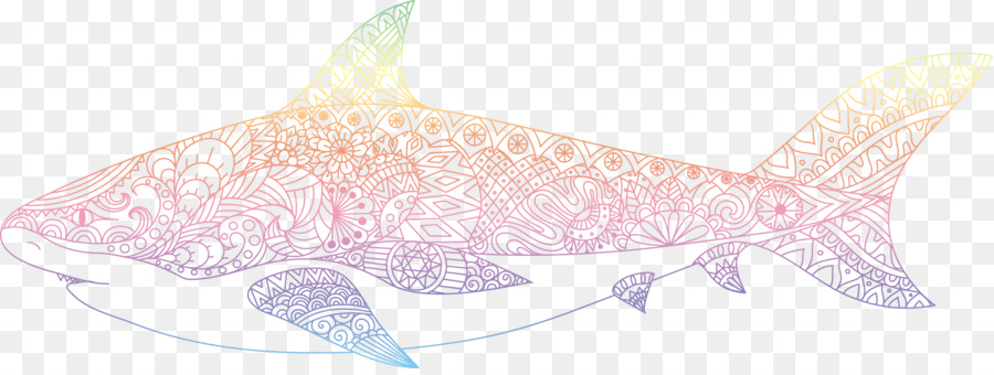 Requin Décoratif，Poisson PNG