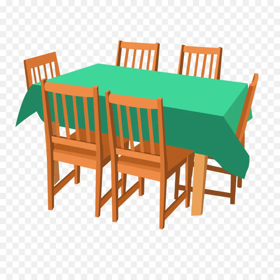 Table à Manger Avec Chaises，Meubles PNG