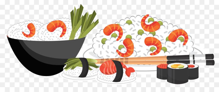 Sushis，Crevette PNG