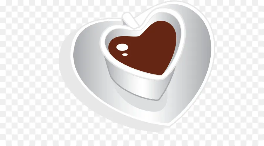 Coupe Coeur，Chocolat PNG