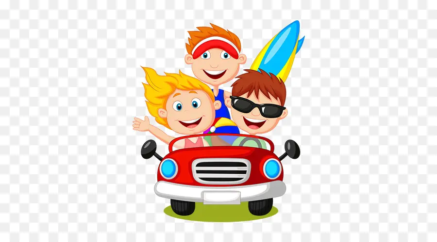 Enfants En Voiture，Enfants PNG