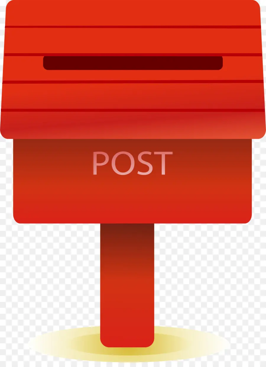 Boîte Aux Lettres Rouge，Mail PNG