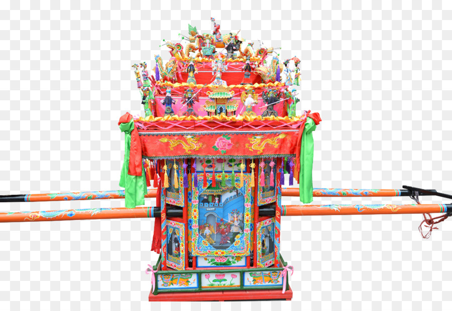 Palanquin Décoratif，Coloré PNG