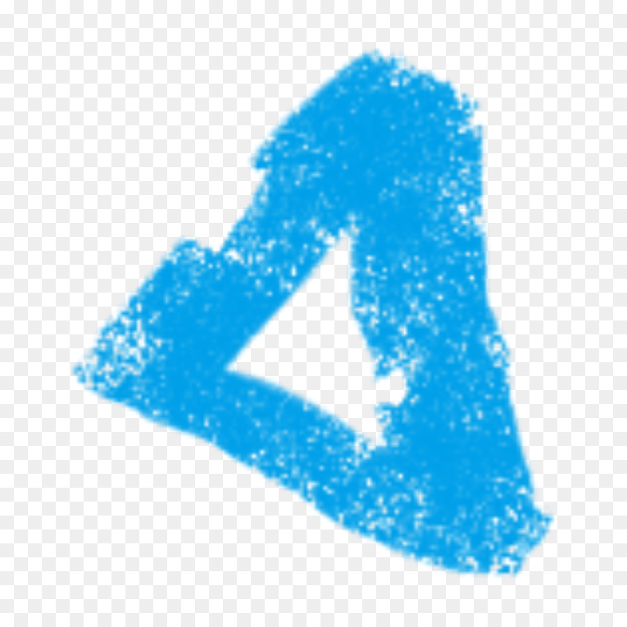 Craie De Trottoir，Bleu PNG