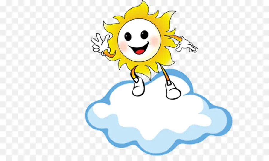 Joyeux Soleil，Nuage PNG