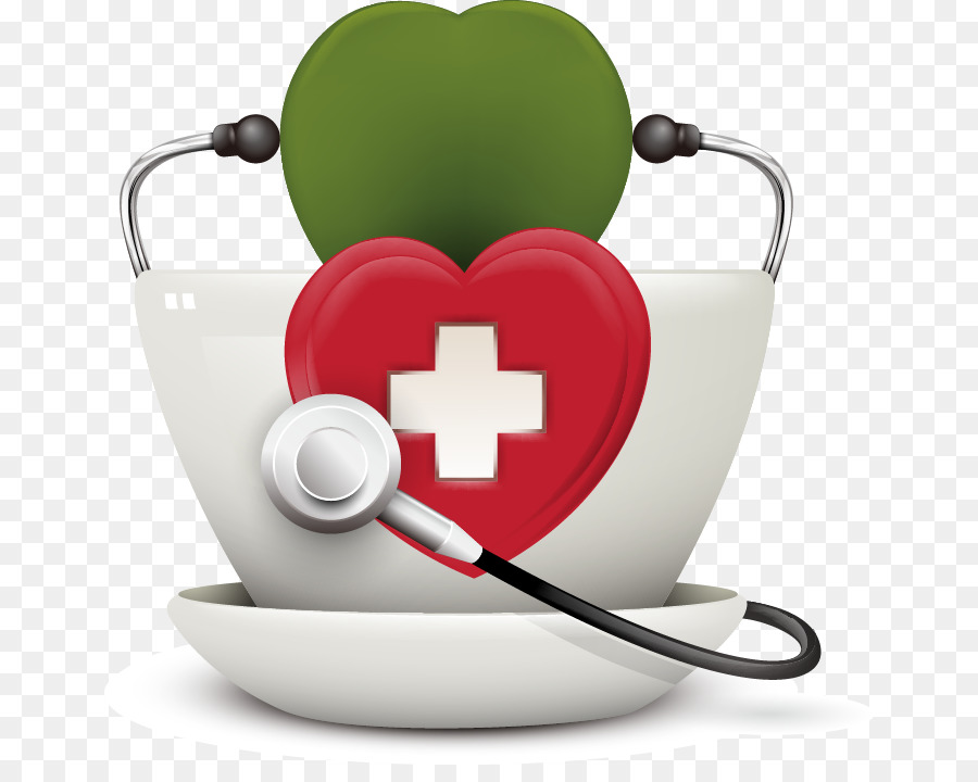 Coeur Avec Stéthoscope，Médical PNG