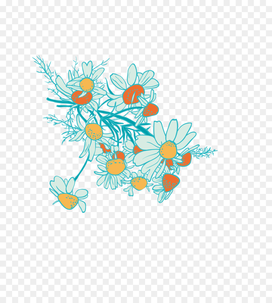 Chrysanthème Indicum，Graphisme PNG