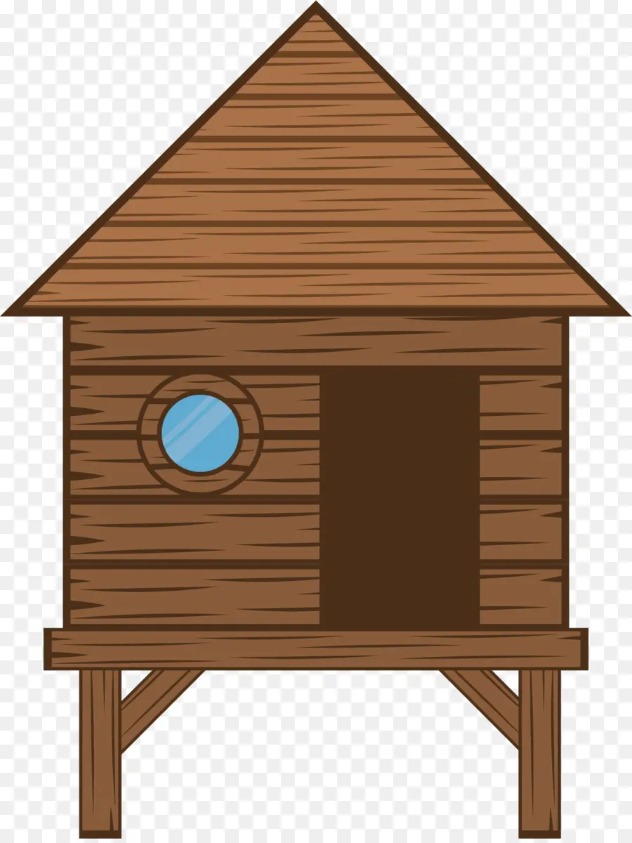 Cabane En Rondins，Dessin Animé PNG