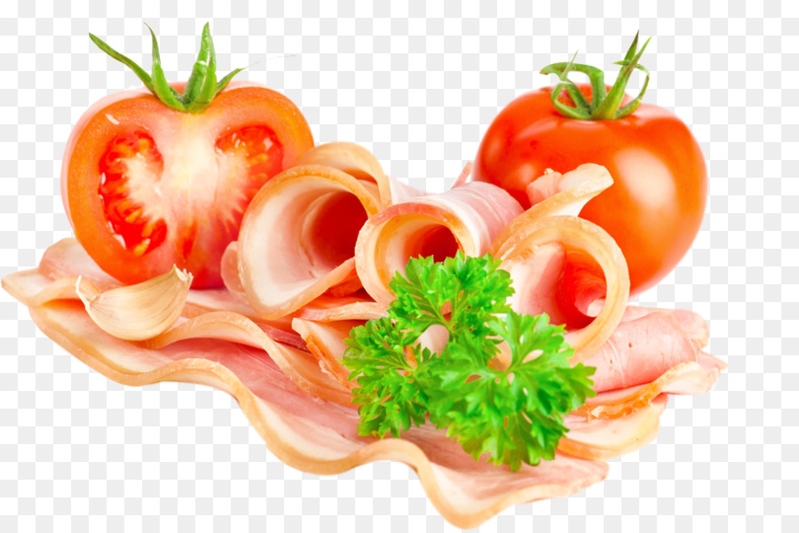 Jambon Et Tomates，Persil PNG