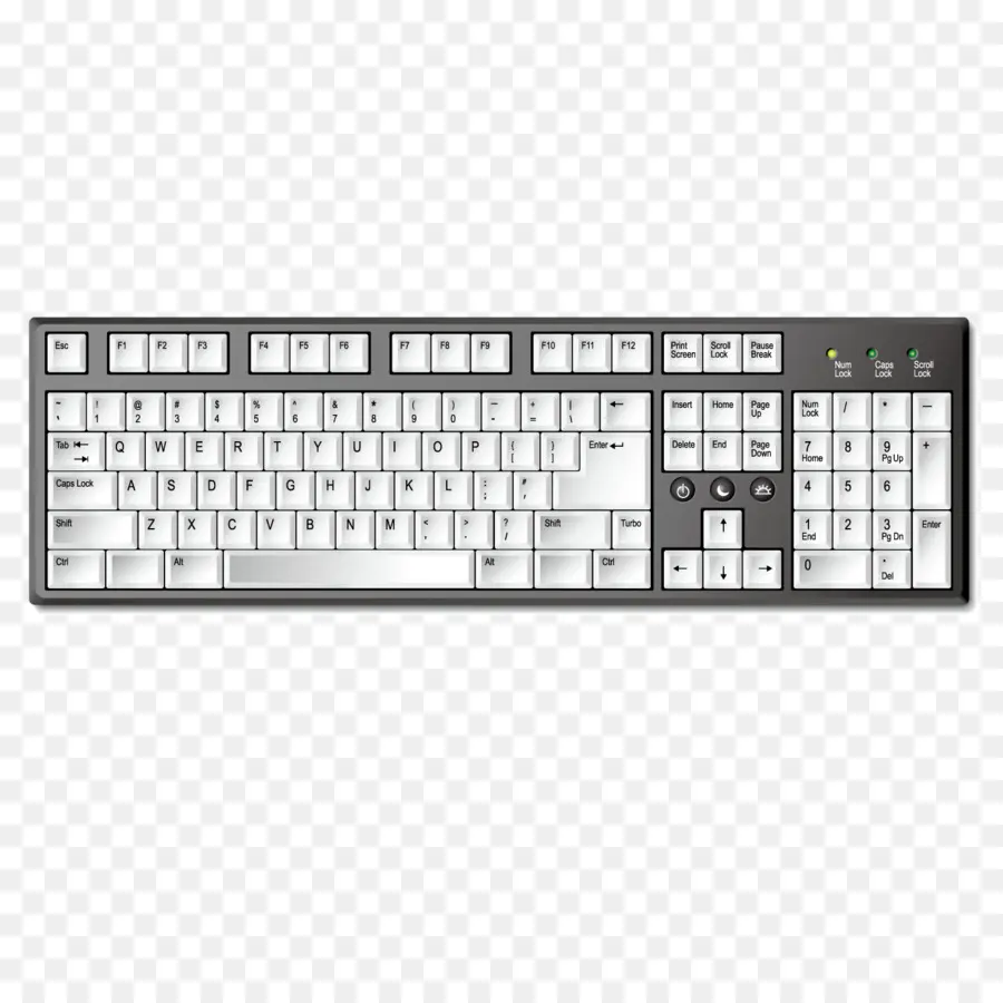 Clavier，Dactylographie PNG