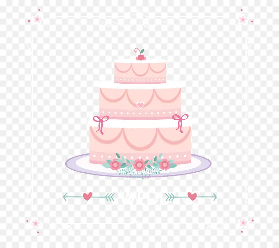 Gâteau De Mariage，Torte PNG