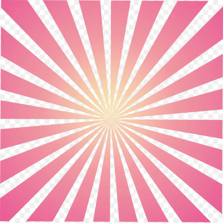 Motif Radial Rouge Et Blanc，Conception PNG