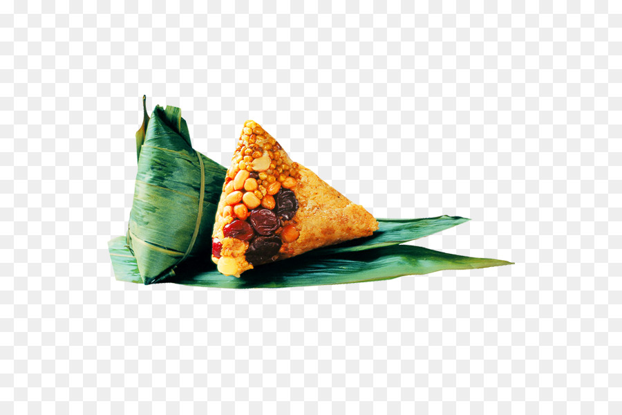 Boulette De Riz Triangulaire，Feuille De Bananier PNG