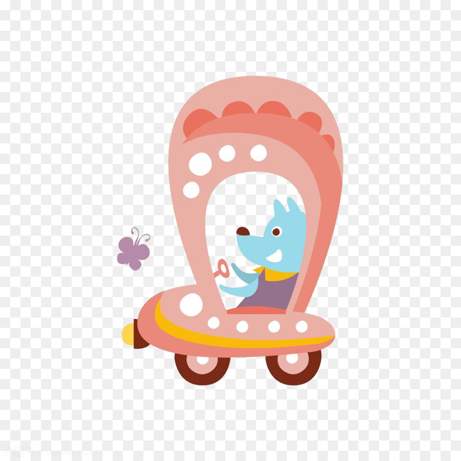 Voiture De Dessin Animé，Mignon PNG