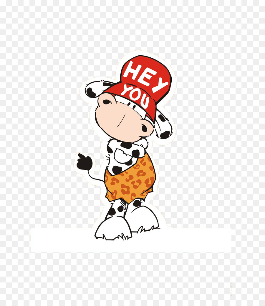 Vache De Dessin Animé，Chapeau PNG