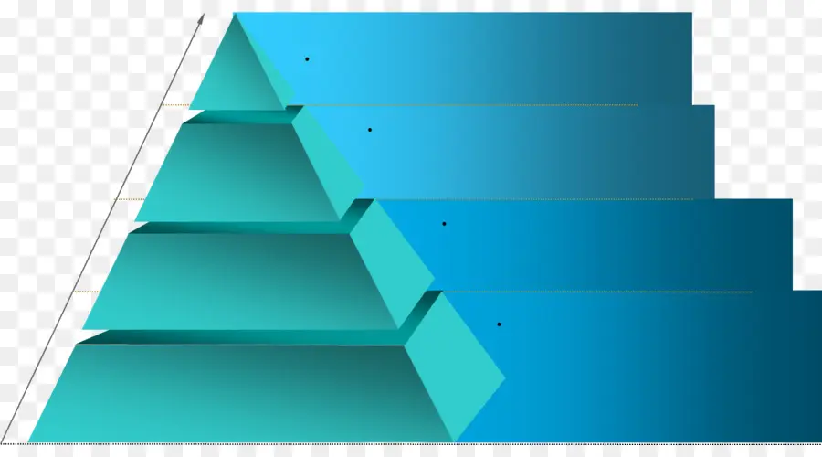 Pyramide，Bleu PNG