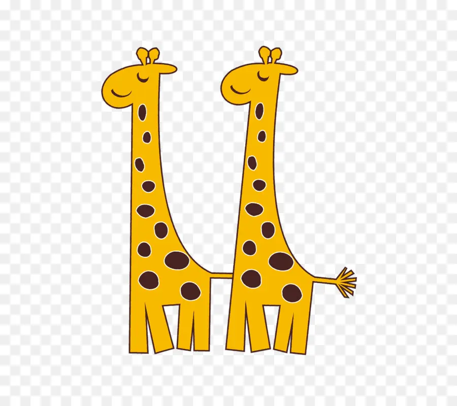 Girafes，Dessin Animé PNG