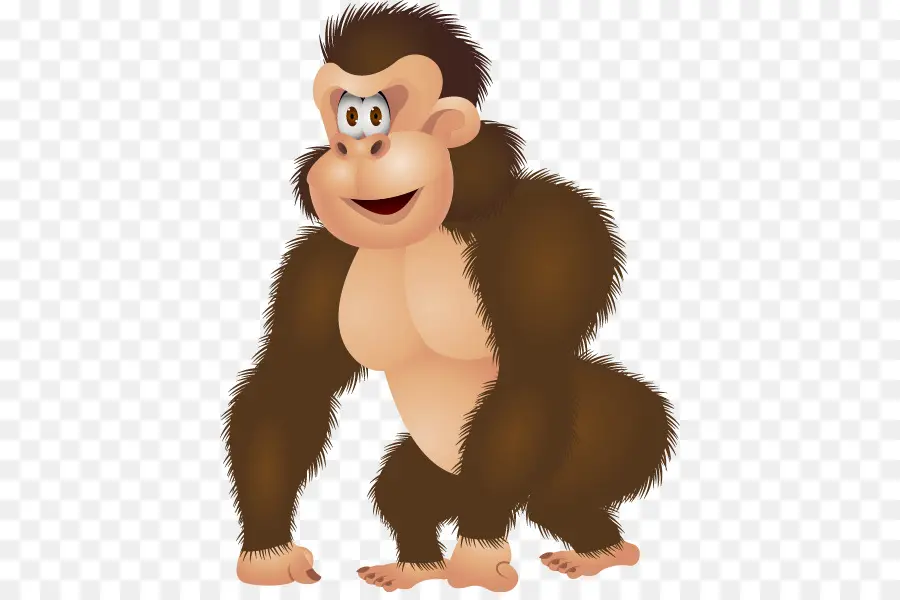 Singe De Dessin Animé，Mignon PNG