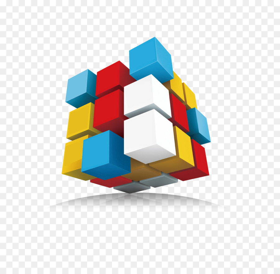 Cube，3d PNG