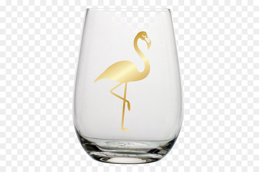 Verre Avec Flamant Rose，Flamant PNG