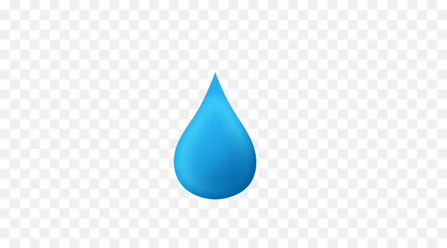 Goutte D'eau，Bleu PNG