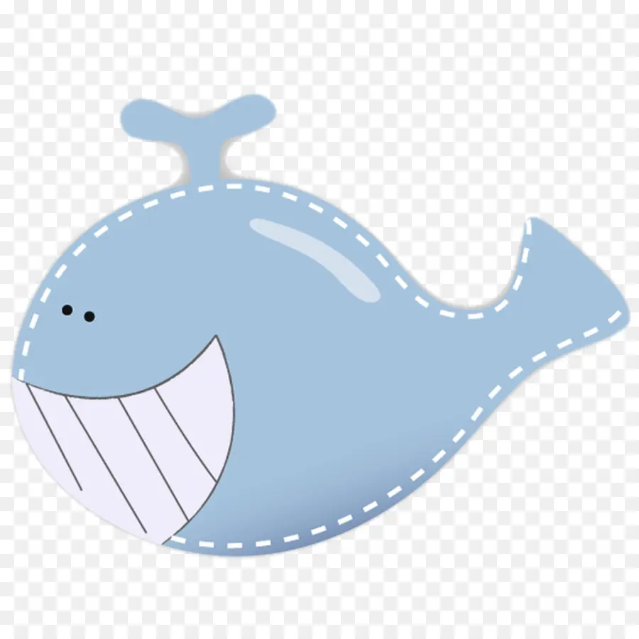 Baleine Bleue，Dessin Animé PNG