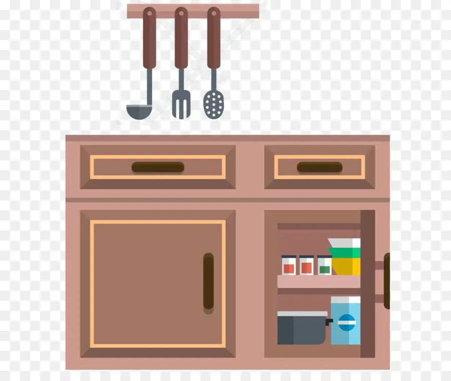 Armoire De Cuisine，Ustensiles PNG