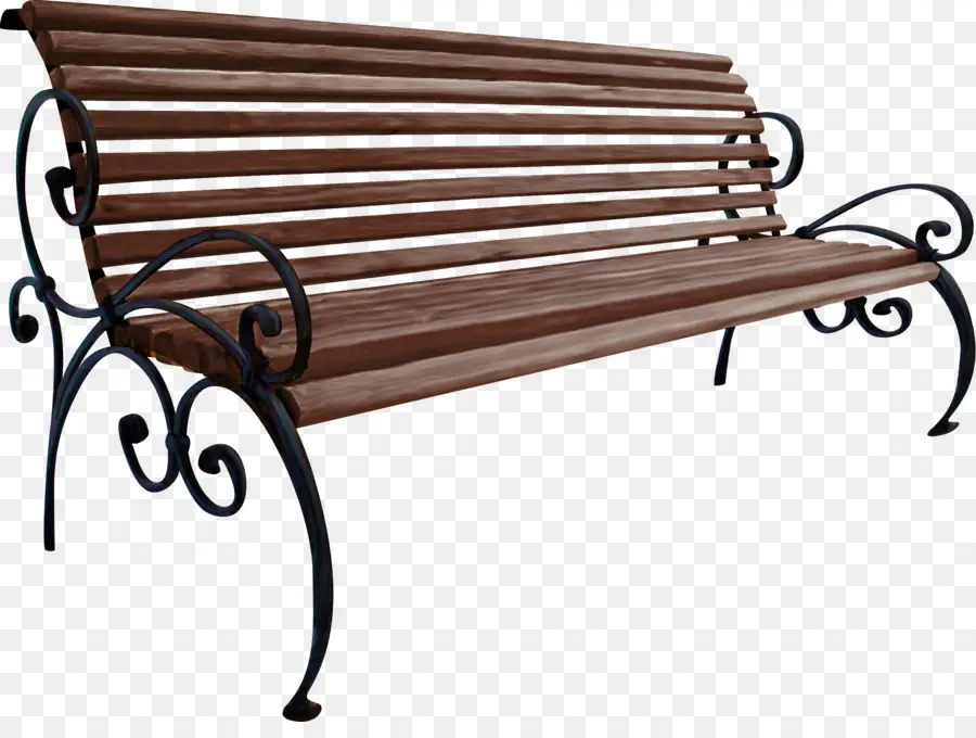 Banc En Bois，De Plein Air PNG