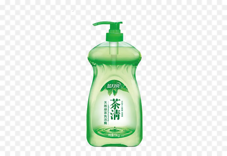 Bouteille Verte，Liquide PNG