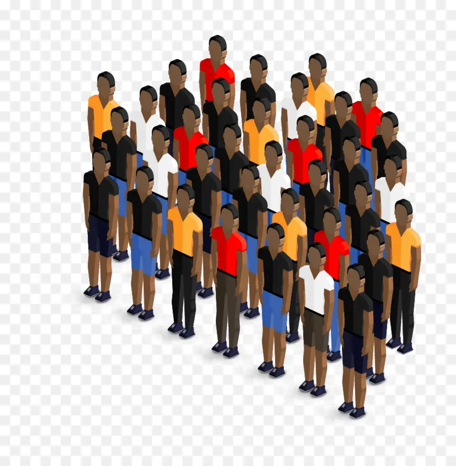 Groupe De Personnes，Foule PNG