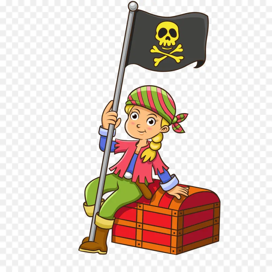 Pirate，Drapeau PNG