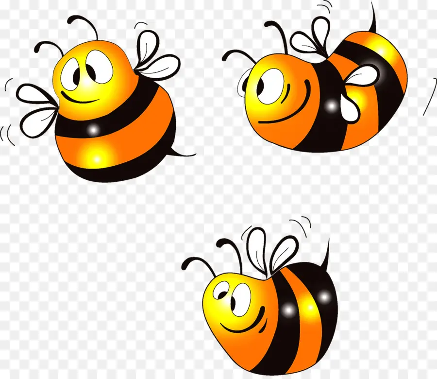 Abeilles De Dessin Animé，Vol PNG