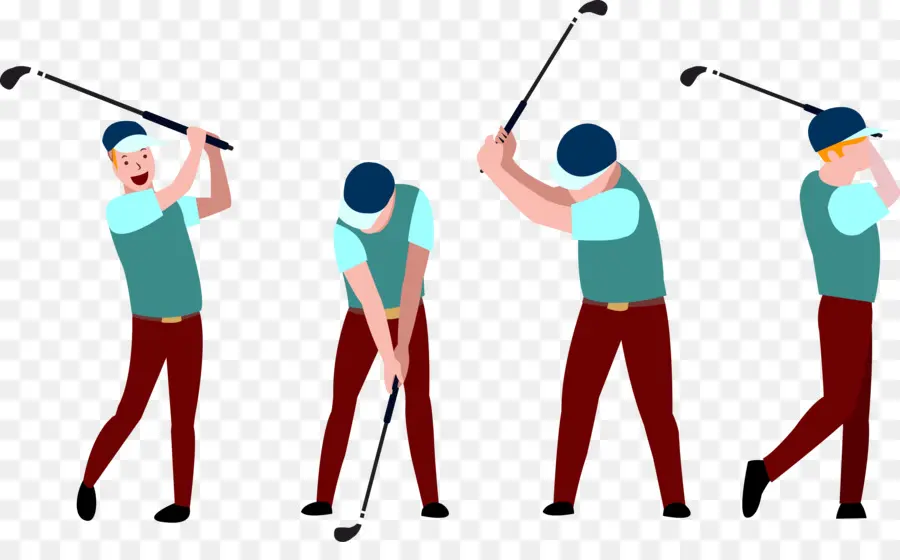 Dessin Animé，Le Golf PNG