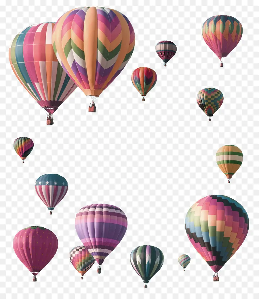 Ballon à Air Chaud，La Photographie De Stock PNG