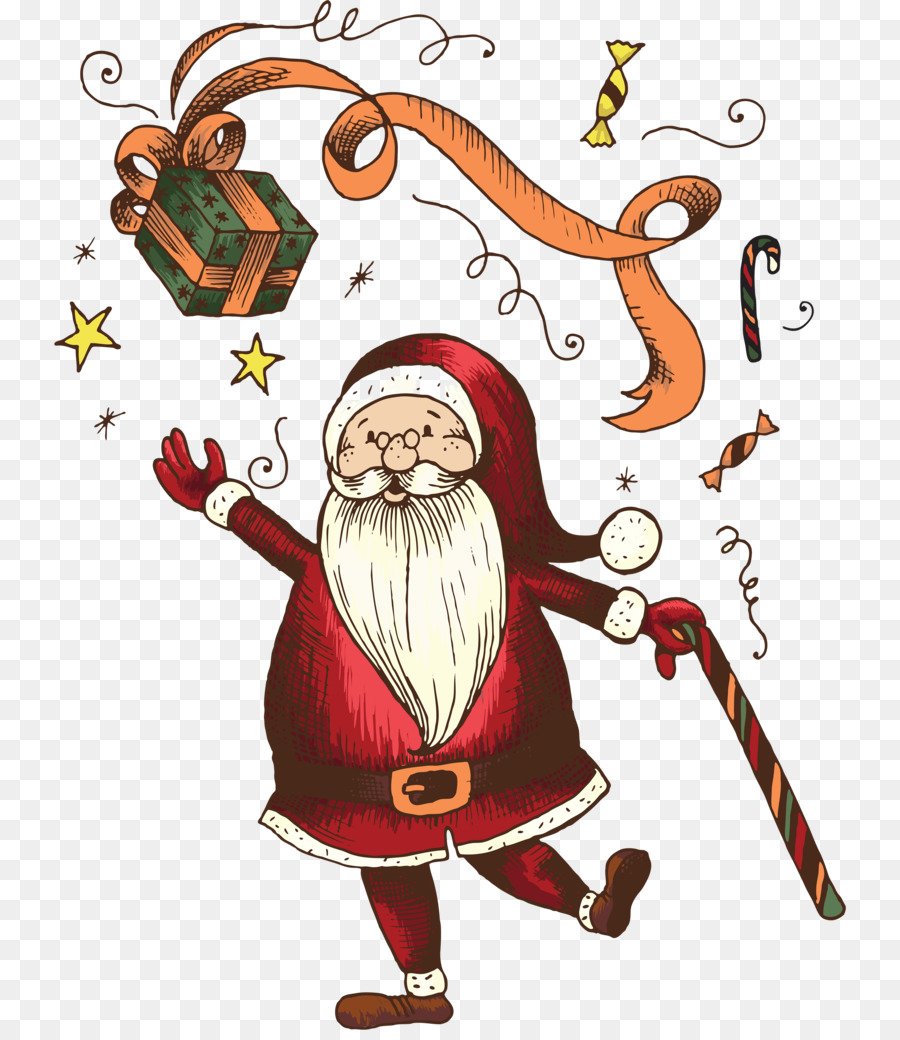 Le Père Noël，Cadeau PNG