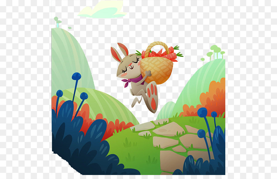 Lapin，Panier PNG