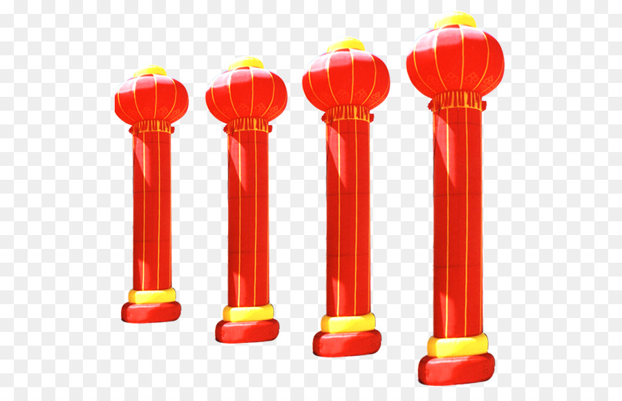 Lanternes Rouges，Colonnes PNG