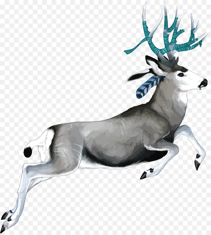 Cerf Fantastique，Mythique PNG