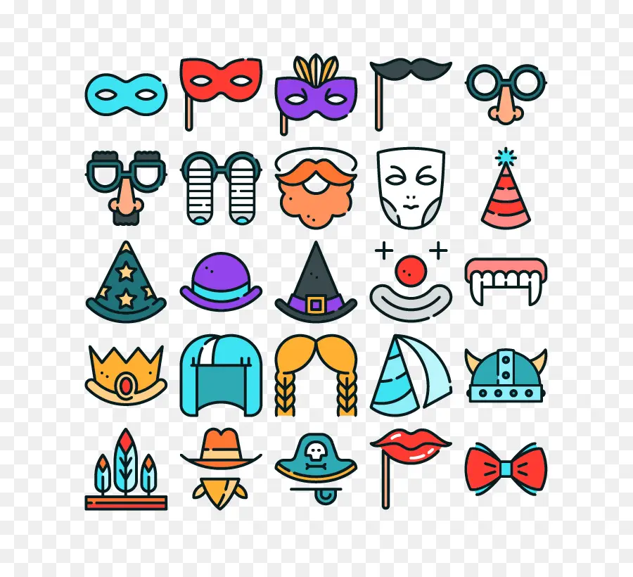 Accessoires De Costumes，Masques PNG