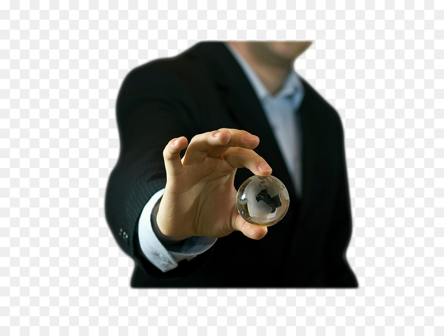 Homme Avec Globe，Entreprise PNG