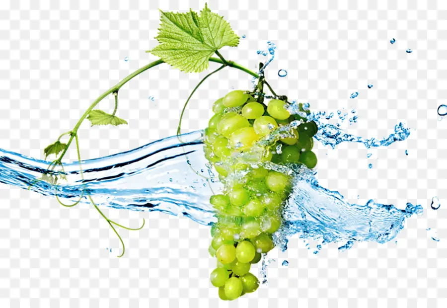 Raisins Verts，Eau PNG