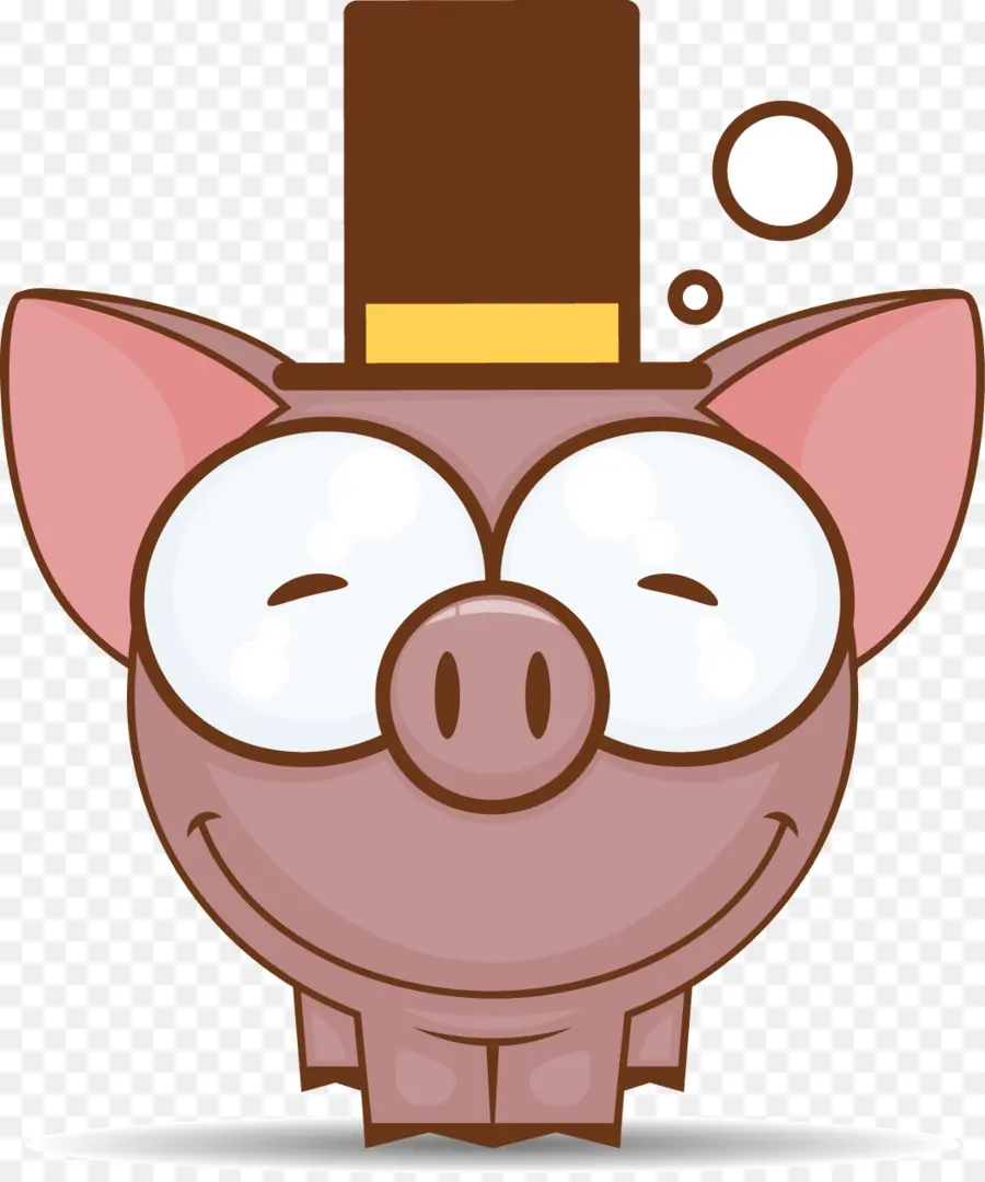 Cochon，Chapeau PNG