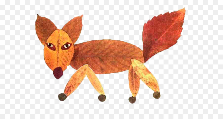 Renard，Feuilles PNG